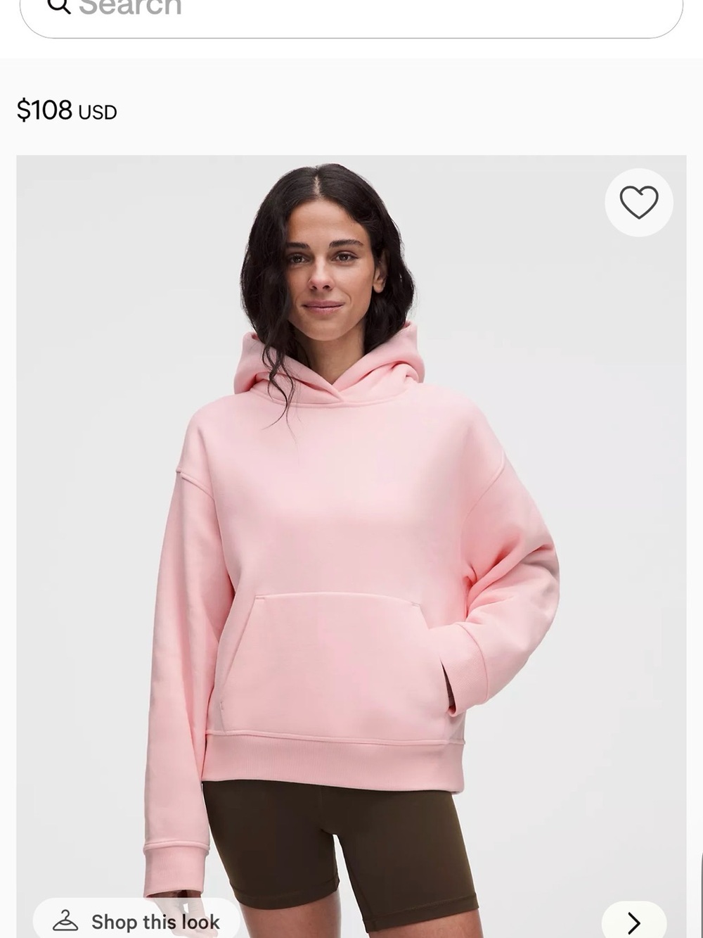 Lululemon Coral Pink Hoodie NWT